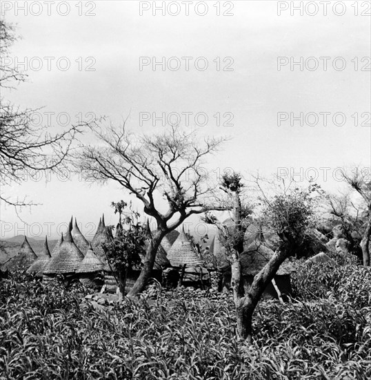 Village du pays Matakam, dans le nord du Cameroun