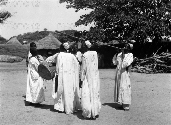 Musiciens à Maroua, au Cameroun