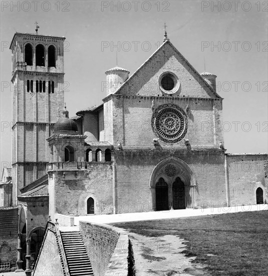 Basilique Saint François, à Assise, en Italie