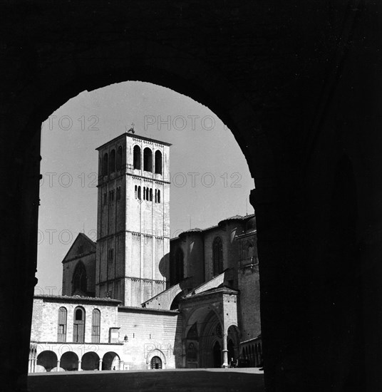 Basilique Saint François, à Assise, en Italie