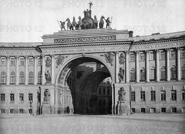 Russie, Saint-Pétersbourg au 19e siècle