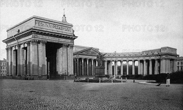 Russie, Saint-Pétersbourg au 19e siècle, photographie de N. Matveev