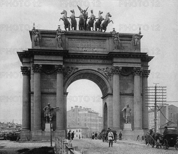 Russie, Saint-Pétersbourg au 19e siècle