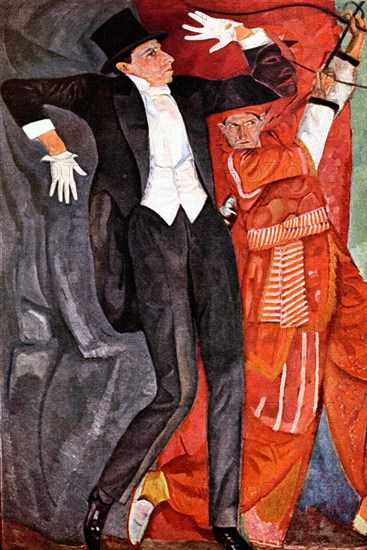 Boris Grigoriev (1886-1939) , l'acteur Meyerhold