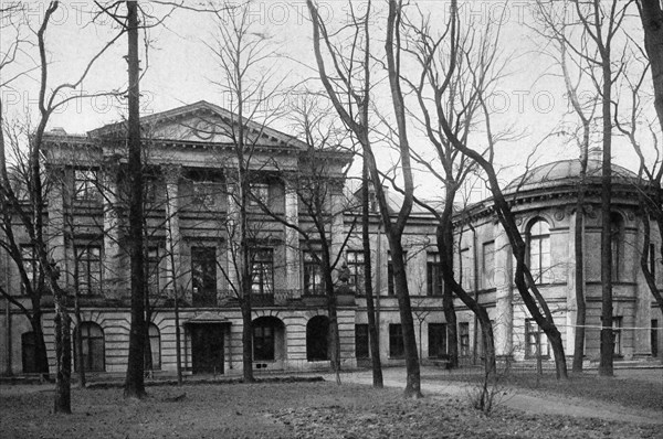 Russia, St. Petersburg in the 18th century, photograph by N. Matveev