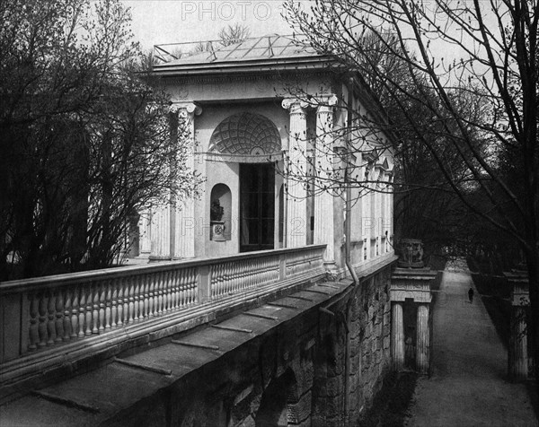 Russia, Tzarskoye Selo (surroundings of St. Petersburg), photograph by N. G. Matveev