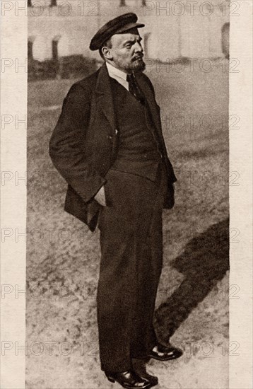 Lenin Vladimir Ilitch, photographed in 1917