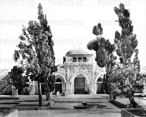 Bonfils, El Aqsa Mosque in Jerusalem