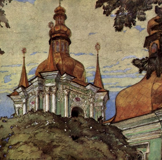 Loukomsky, Monastère à Kiev
