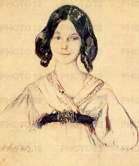 Malavine, Dessin de jeune fille