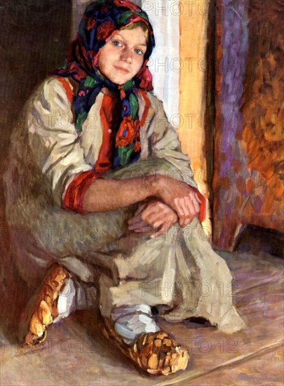 Bogdanov-Belsky, Petite paysanne