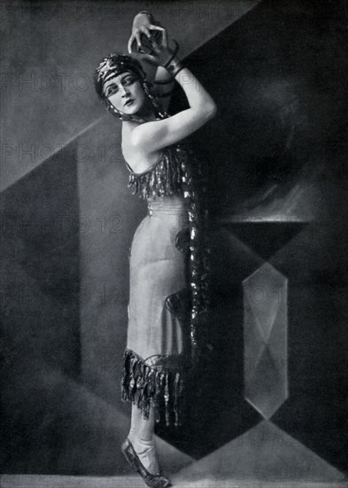 Elena Kruger, actrice du Théâtre Romantique Russe