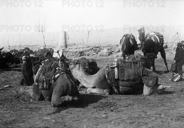 Samarkand, A caravan resting