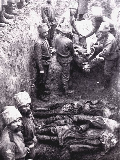 Soldats russes de la 1ère guerre mondiale