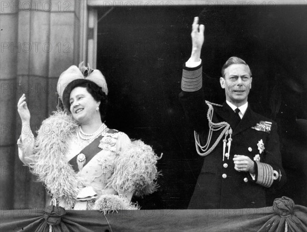 Le roi George VI et la reine Elizabeth