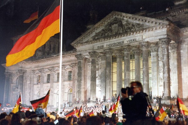 Célébration de la réunification allemande