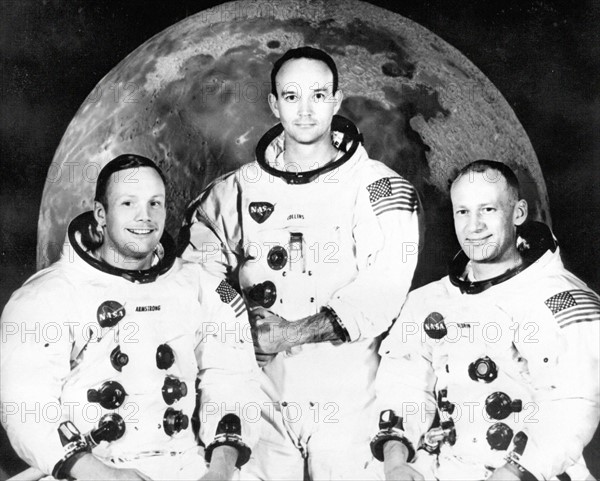 Neil Armstrong, Michael Collins et Edwin Aldrin