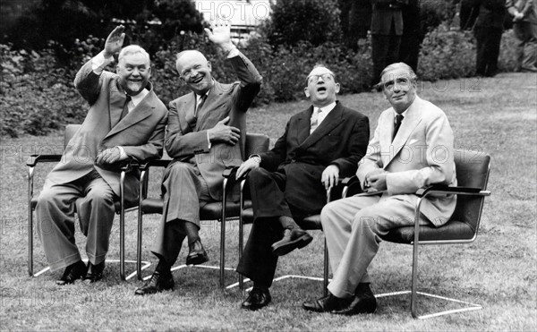 The political representatives of the Four Powers,  1955