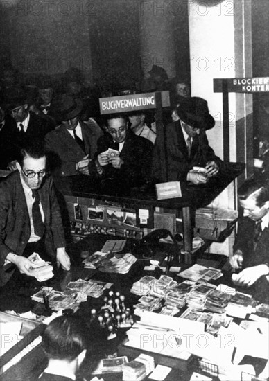 Réforme monétaire en Allemagne, émission du Mark (1948)