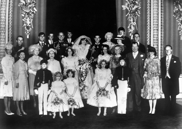 Photo de mariage du Prince Charles et de Lady Diana, 1981