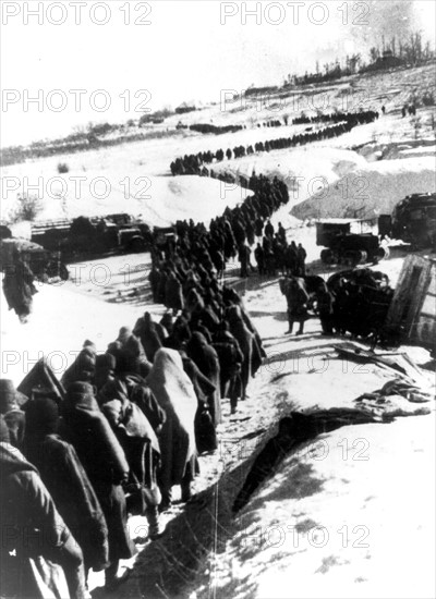 Capitulation des Allemands à Stalingrad