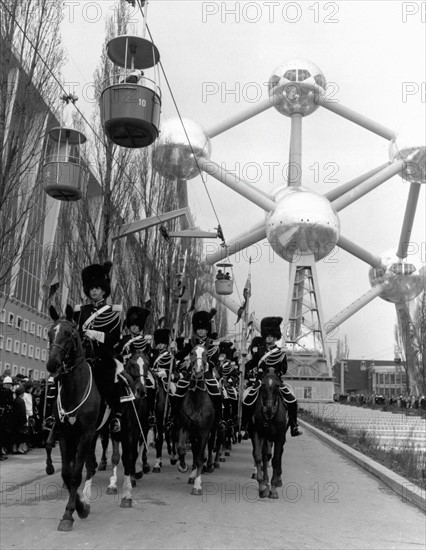 Ouverture de l'exposition internationale de Bruxelles