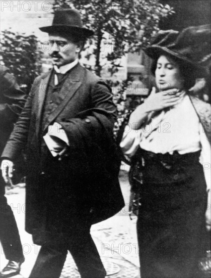 Karl Liebknecht et Rosa Luxemburg