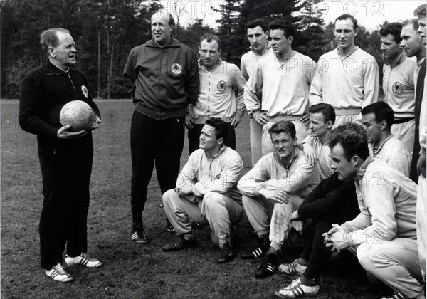 Sepp Herberger et l'équipe nationale allemande de football, 1962