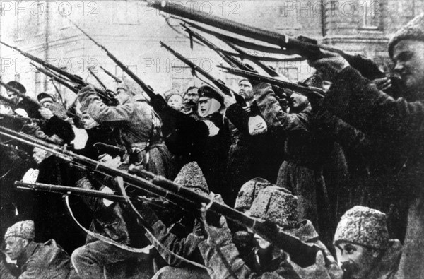 Beginning of the October Revolution, 1917