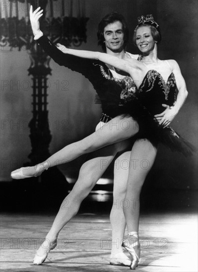 Rudolf Noureev et Natalia Makarova, en 1970