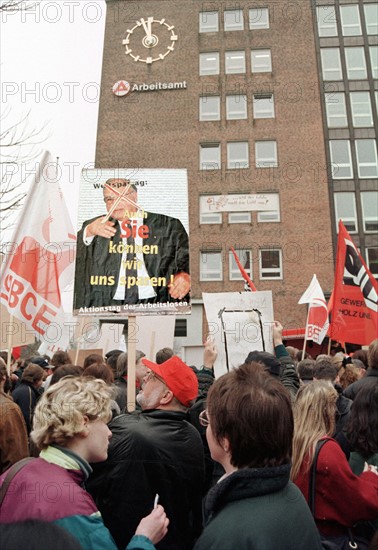 Manifestation de chômeurs