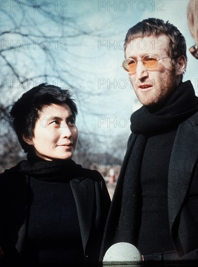 John Lennon et Yoko Ono