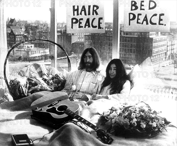 John Lennon et Yoko Ono