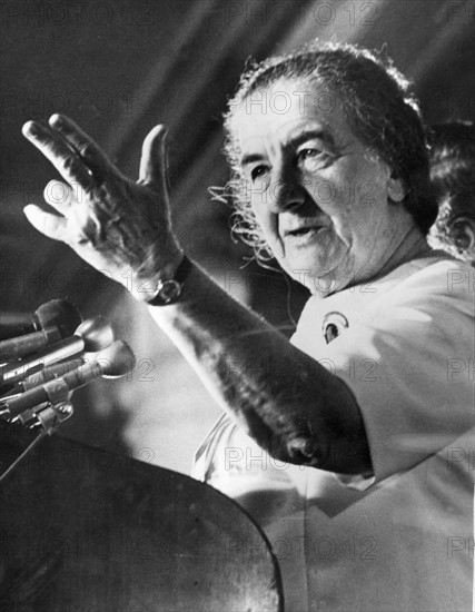 Golda Meir, 1970