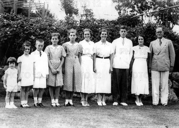 La famille Kennedy -1937