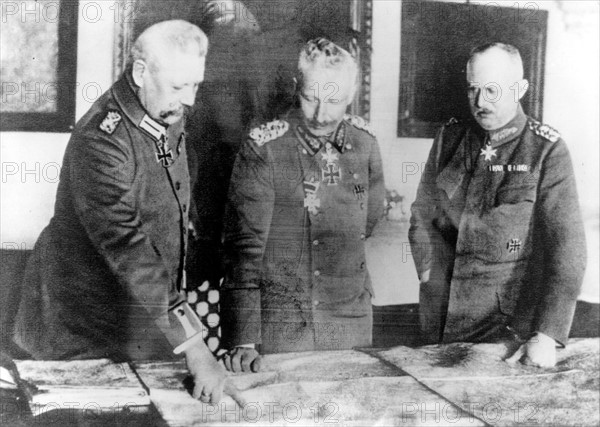 Hindenburg, Wilhelm I and Ludendorff