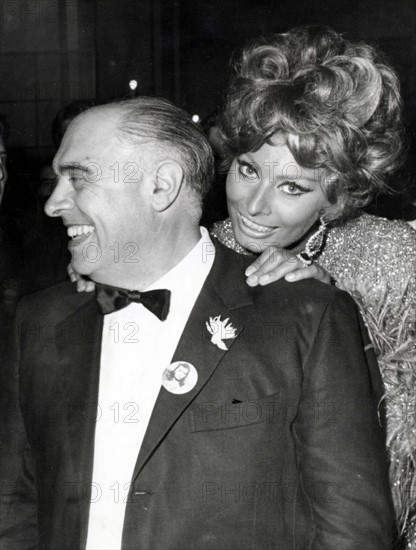 Sophia Loren et Carlo Ponti