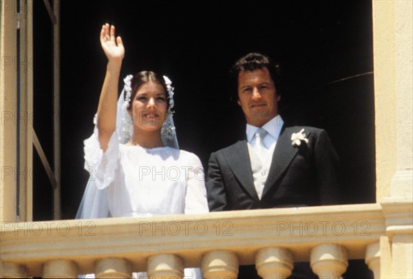 Mariage de Caroline de Monaco et Philippe Junot, 1978