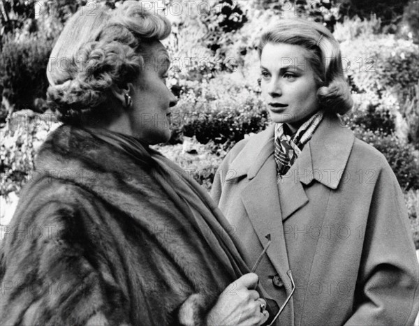 Grace Kelly et sa mère, 1957