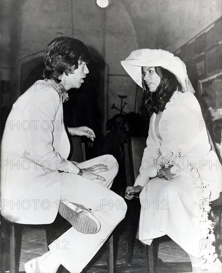Mick et Bianca Jagger - mariage