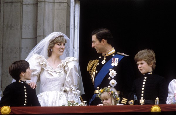 Mariage du Prince Charles et de Diana Spencer, 1981