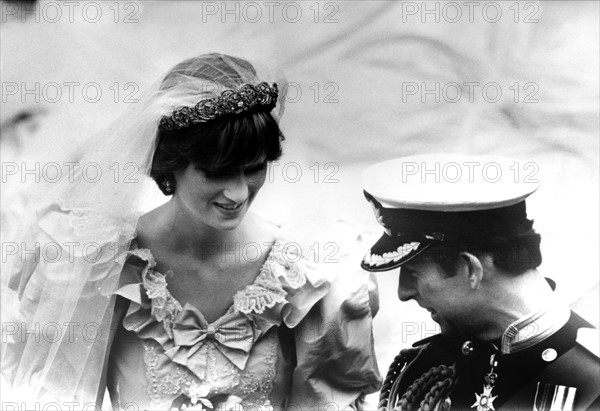 Mariage du Prince Charles et de Diana Spencer, 1981