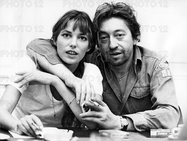 Jane Birkin et Serge Gainsbourg, 1976