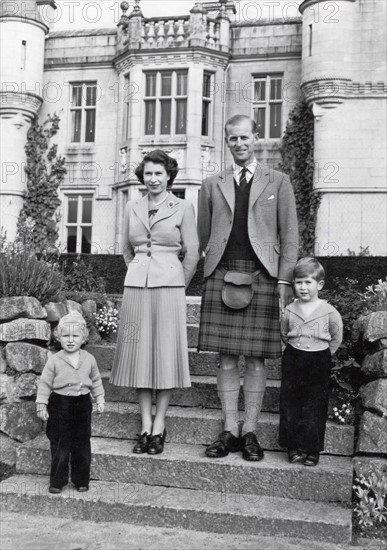 La princesse Elisabeth et le prince Philip