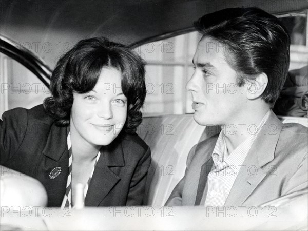 Romy SCHNEIDER et Alain DELON