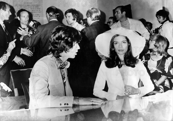 Mick et Bianca Jagger - mariage