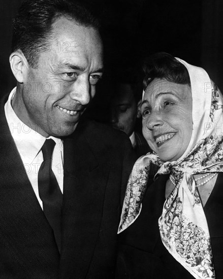 Albert Camus et Madeleine Renaud, 1957