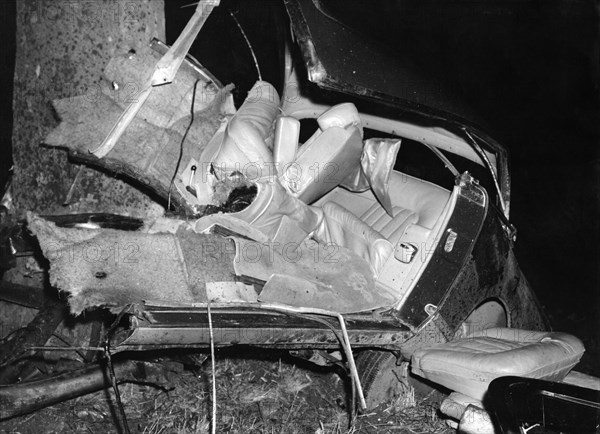 Accident de voiture d'Albert Camus, 1960