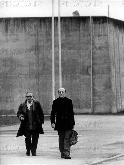 Jean-Paul SARTRE et Klaus CROISSANT, 1974