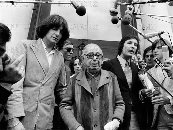 Jean-Paul SARTRE, André GLUCKSMANN et Raymond ARON, 1979